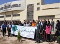 گزارش تصویری مراسم روز درخت کاری در دانشگاه  با حضور ورزشکاران ملی پوش شهرستان شاهرود  